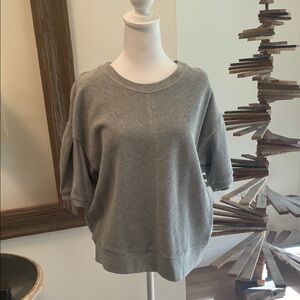 Grey Sweater Top J Crew